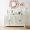 Aesthetic craft Solid wood cabinets for home – storage, shoe racks, and TV units