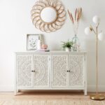 Handcrafted Wooden Cabinet Set - Premium Sideboard & Dressing Cabinet