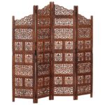 Handcrafted Wooden Room Divider - 20"x72" (Single Panel)