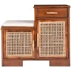 Wooden Cane Cabinet Aesthetic craft