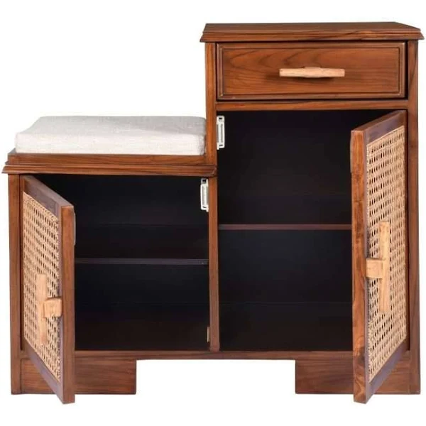 Wooden Cane Cabinet Aesthetic craft