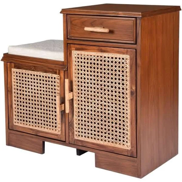 Wooden Cane Cabinet Aesthetic craft