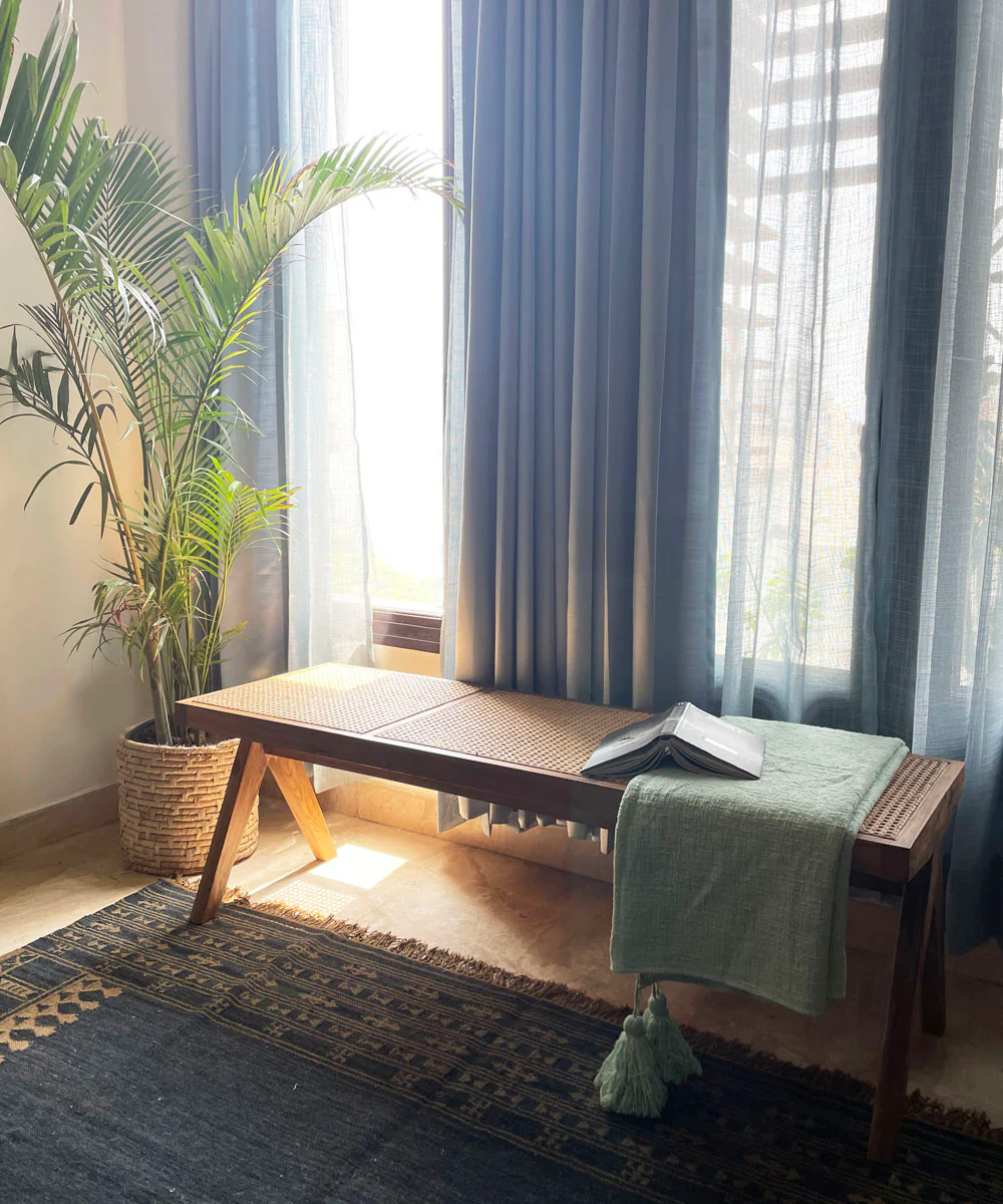 79_6a4d1ebf-ea35-4551-8ebc-0361b6e5c4c0_1000x1200 Cane bench in teak finish with rattan weaving, crafted from Sheesham wood by Aesthetic Craft