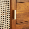 Sideboard with 2 Doors & 3 Drawers Brown Aesthetic craft
