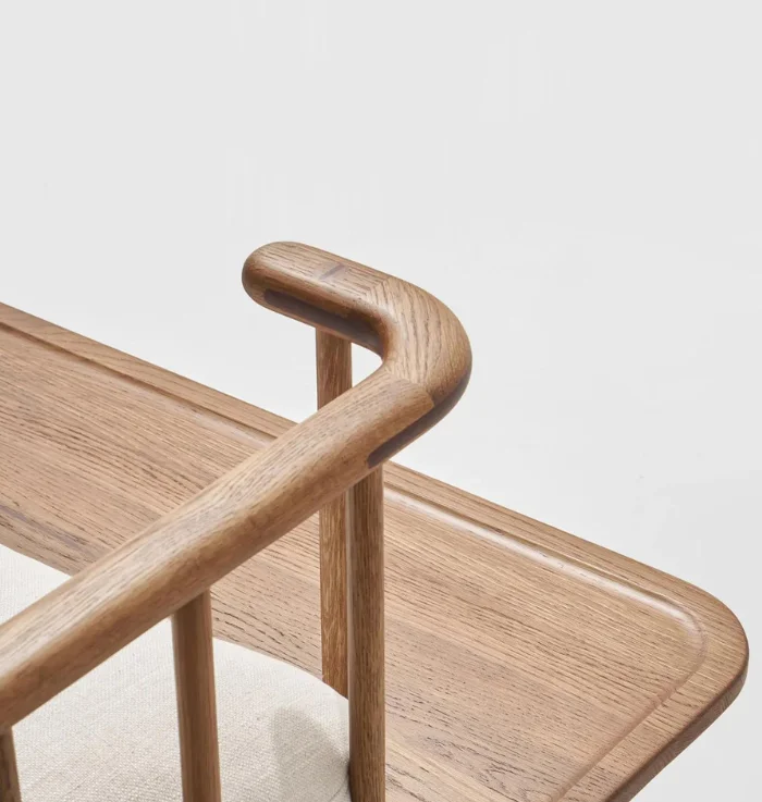 3 Seater Sofa | Mango Wood & Iron Legs | Comfortable Cotton Fabric Aesthetic craft