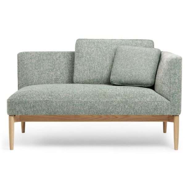 Aesthetic craft Embrace L Sectional Sofa | Wooden Frame L-Shaped Sofa with High-Density Foam Cushions
