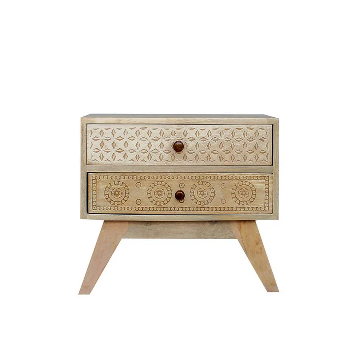 Solid Sheesham Wood Bedside Table | Compact & Stylish Nightstand Aesthetic craft Solid Sheesham Wood Bedside Table | Compact & Stylish Nightstand Aesthetic craft