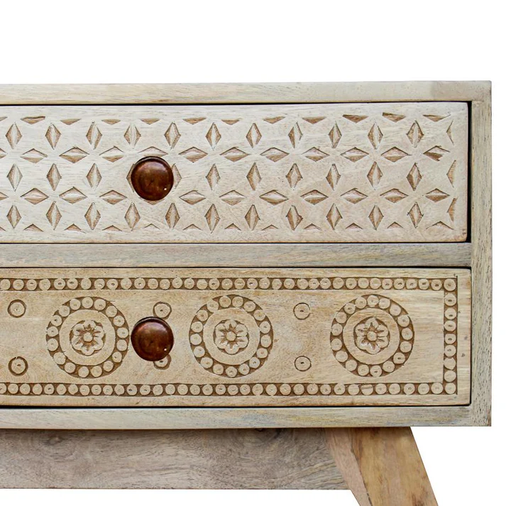 Solid Sheesham Wood Bedside Table | Compact & Stylish Nightstand Aesthetic craft Solid Sheesham Wood Bedside Table | Compact & Stylish Nightstand Aesthetic craft