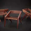 Brooklyn Chair | Solid Mango Wood Chair with Ergonomic Back Support Aesthetic craft