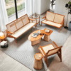 rattan-solid-wood-office-lounge-sofa-set Aesthetic craft