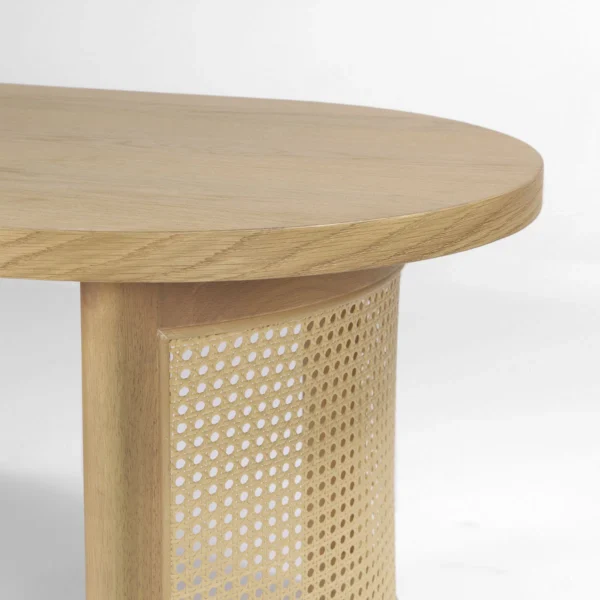 oval rattan coffee table for living room Aesthetic craft