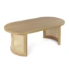 oval rattan coffee table for living room Aesthetic craft