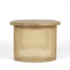oval rattan coffee table for living room Aesthetic craft