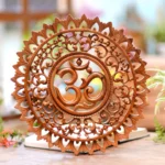 Traditional Religious Wall Decor – Solid Mango Wood
