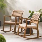 Outdoor Rocking Chair – Patio Porch Chairs (Set of 2)