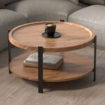 Round Coffee Table – Perfect for living rooms, lounges.