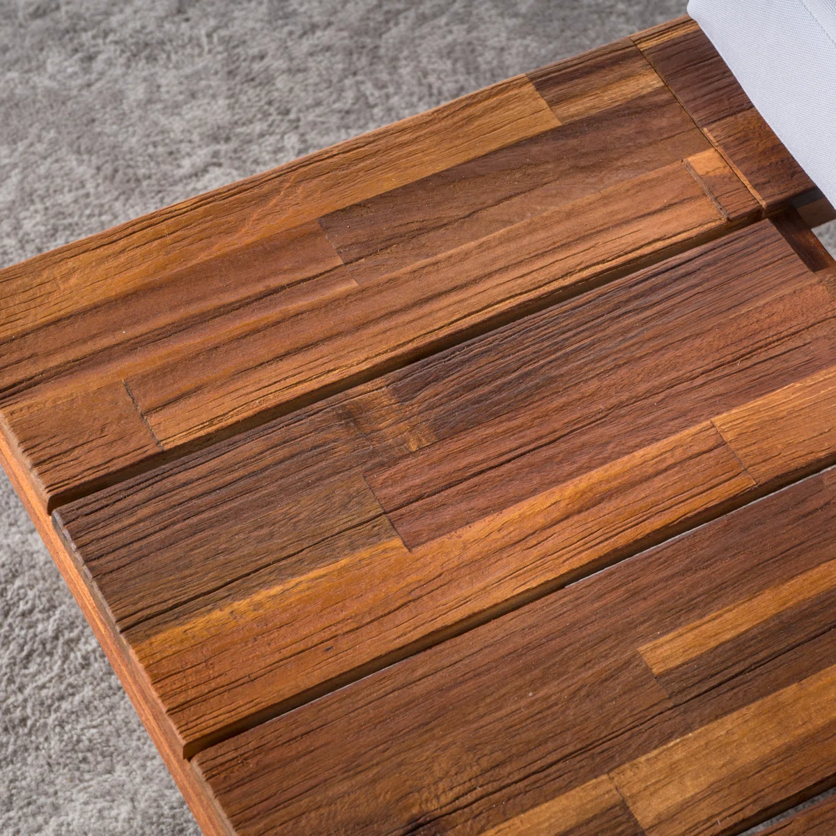 upholstered L-shaped sofa set with coffee table in natural and brown finish upholstered L-shaped sofa set with coffee table in natural and brown finish