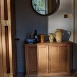 Wooden Sideboard – Storage Cabinet in Natural Brown Finish