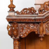 Large pooja mandir with drawers, designer hand-carved wooden temple for home