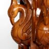 Large pooja mandir with drawers, designer hand-carved wooden temple for home