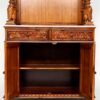 Large pooja mandir with drawers, designer hand-carved wooden temple for home