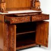 Large pooja mandir with drawers, designer hand-carved wooden temple for home
