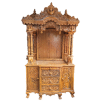 Wooden Mandir for Home – Large Wood Temple