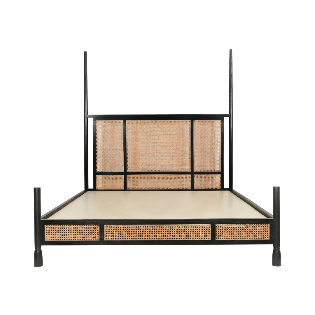 Buy Rattan Cane Bed made from teak wood & cane. Elegant brown finish, available in king & queen sizes. Perfect blend of style & comfort. Buy Rattan Cane Bed made from teak wood & cane. Elegant brown finish, available in king & queen sizes. Perfect blend of style & comfort.