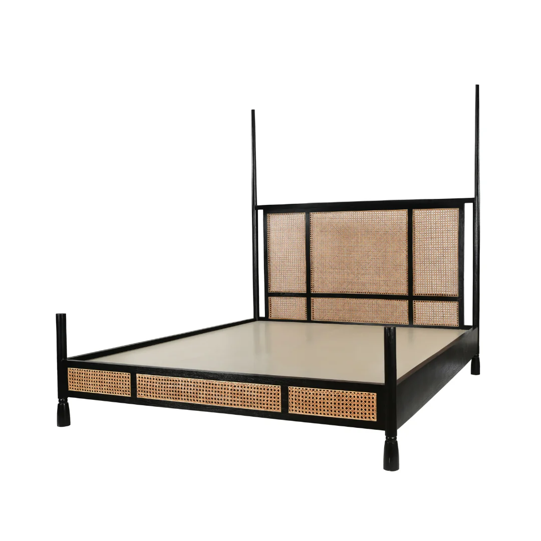 Buy Rattan Cane Bed made from teak wood & cane. Elegant brown finish, available in king & queen sizes. Perfect blend of style & comfort. Buy Rattan Cane Bed made from teak wood & cane. Elegant brown finish, available in king & queen sizes. Perfect blend of style & comfort.