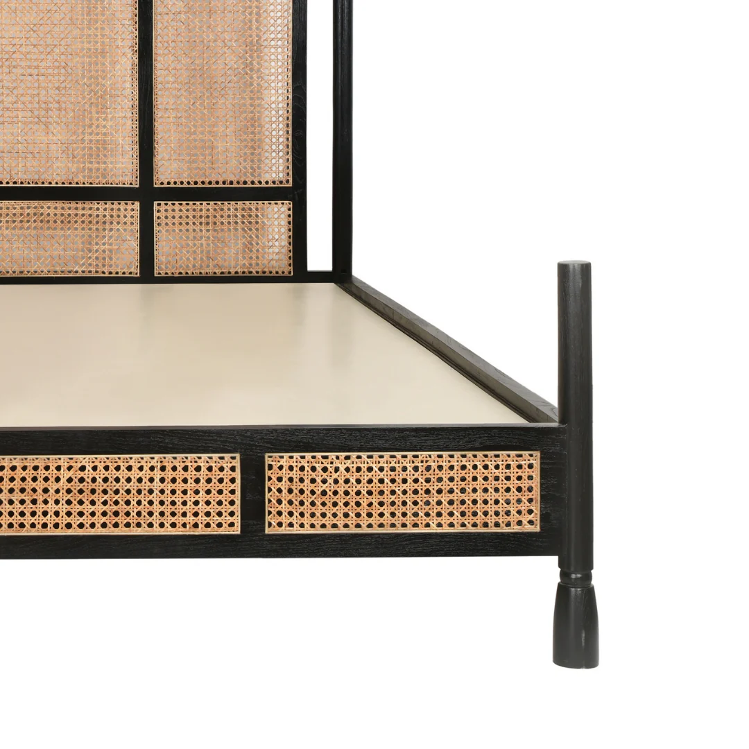 Buy Rattan Cane Bed made from teak wood & cane. Elegant brown finish, available in king & queen sizes. Perfect blend of style & comfort. Buy Rattan Cane Bed made from teak wood & cane. Elegant brown finish, available in king & queen sizes. Perfect blend of style & comfort.