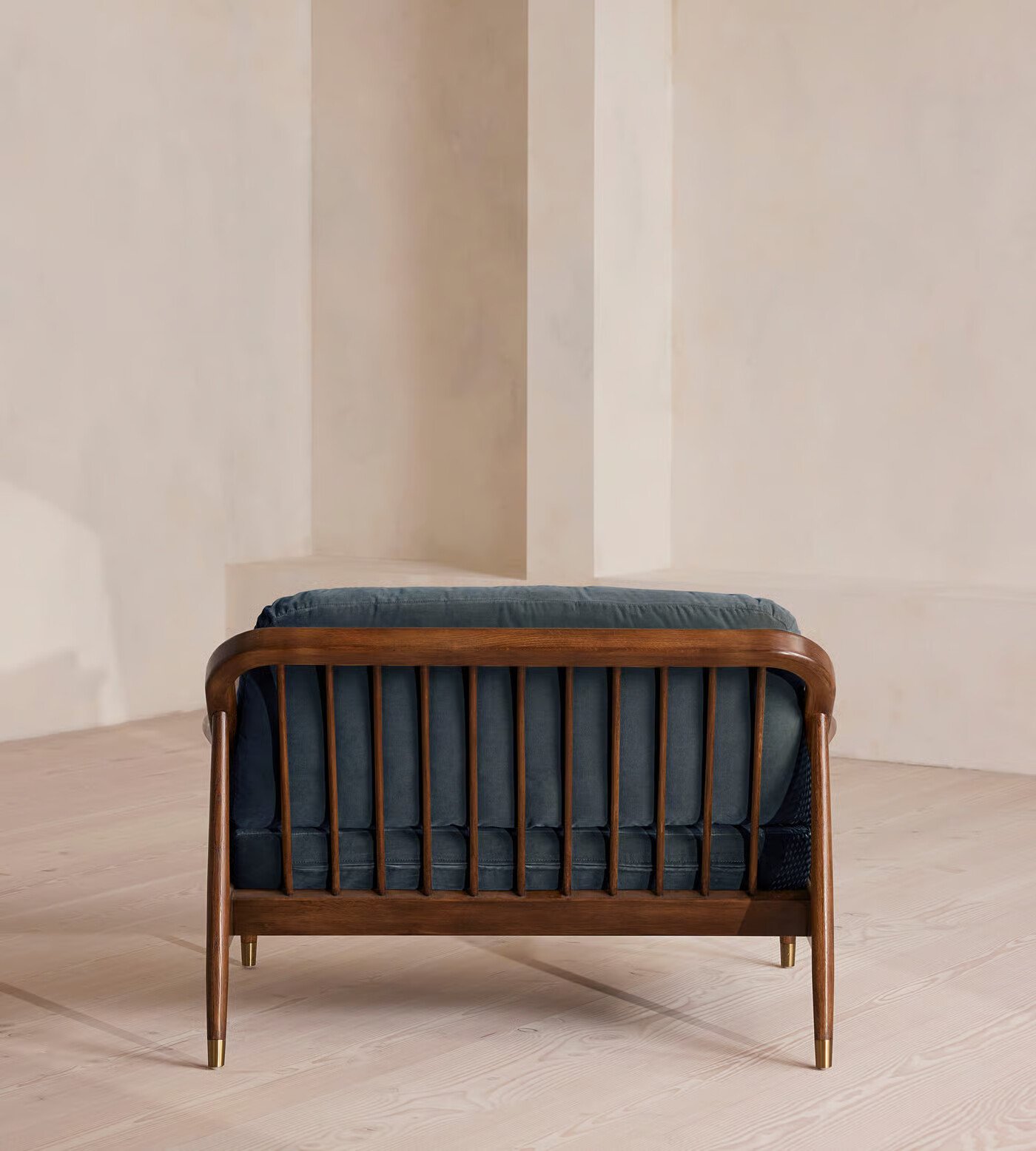 loveseat Sofa with cane sides, velvet upholstery, and 2 side pillows loveseat Sofa with cane sides, velvet upholstery, and 2 side pillows