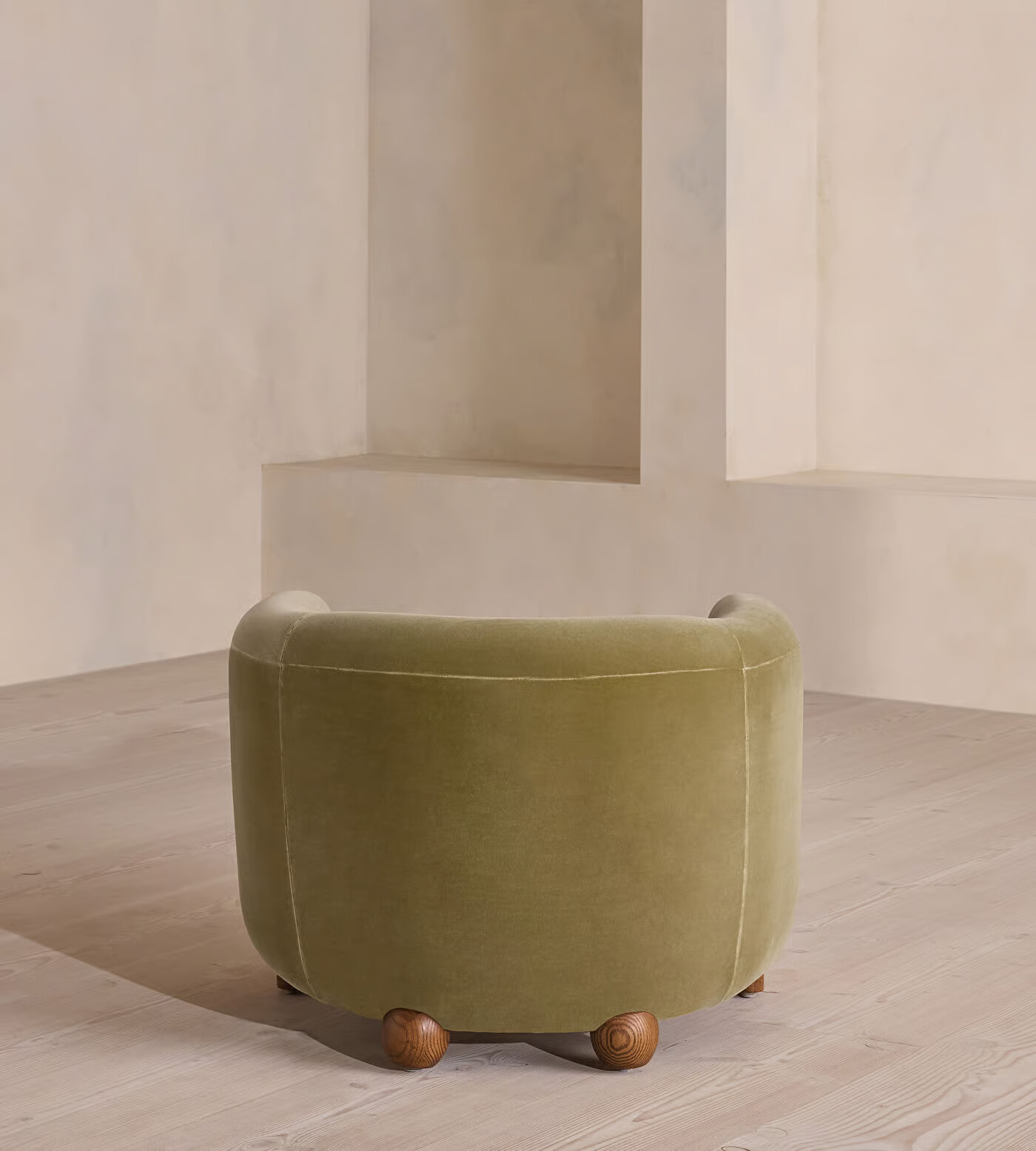 Armchair with Hugging Silhouette | Modern Upholstered Accent Chair for Living Room Armchair with Hugging Silhouette | Modern Upholstered Accent Chair for Living Room