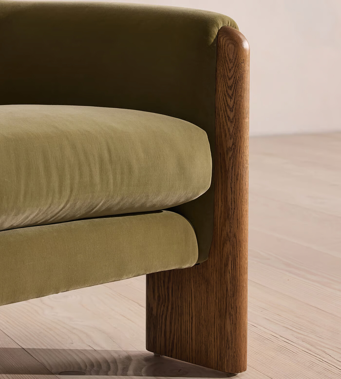 Armchair with Hugging Silhouette | Modern Upholstered Accent Chair for Living Room Armchair with Hugging Silhouette | Modern Upholstered Accent Chair for Living Room