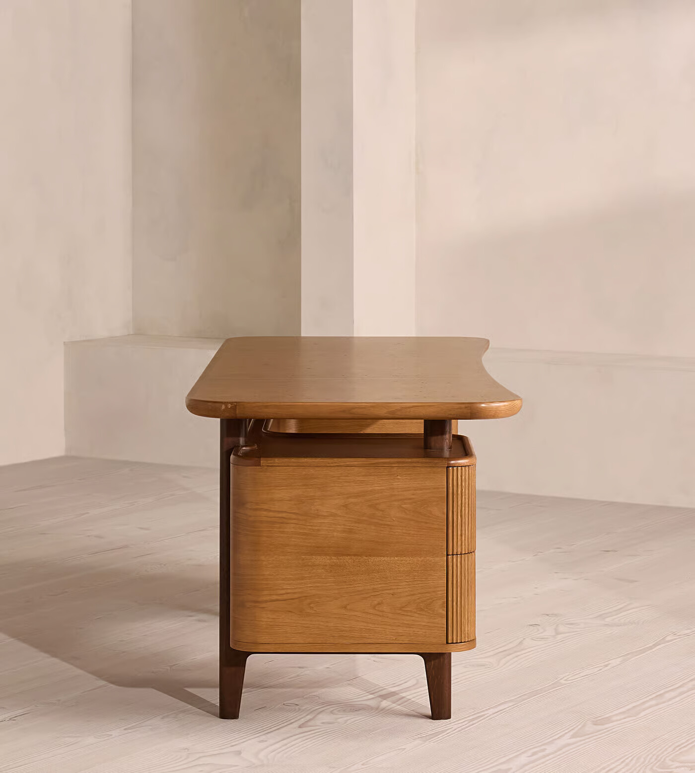 Solid wood study table with 4 drawers in teak wood brown finish Solid wood study table with 4 drawers in teak wood brown finish