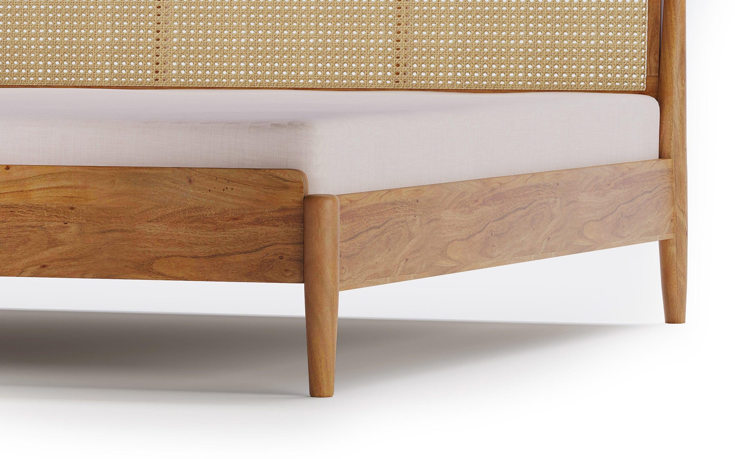 Buy Rattan Cane Bed made from teak wood & cane. Elegant brown finish, available in king & queen sizes. Perfect blend of style & comfort. Buy Rattan Cane Bed made from teak wood & cane. Elegant brown finish, available in king & queen sizes. Perfect blend of style & comfort.