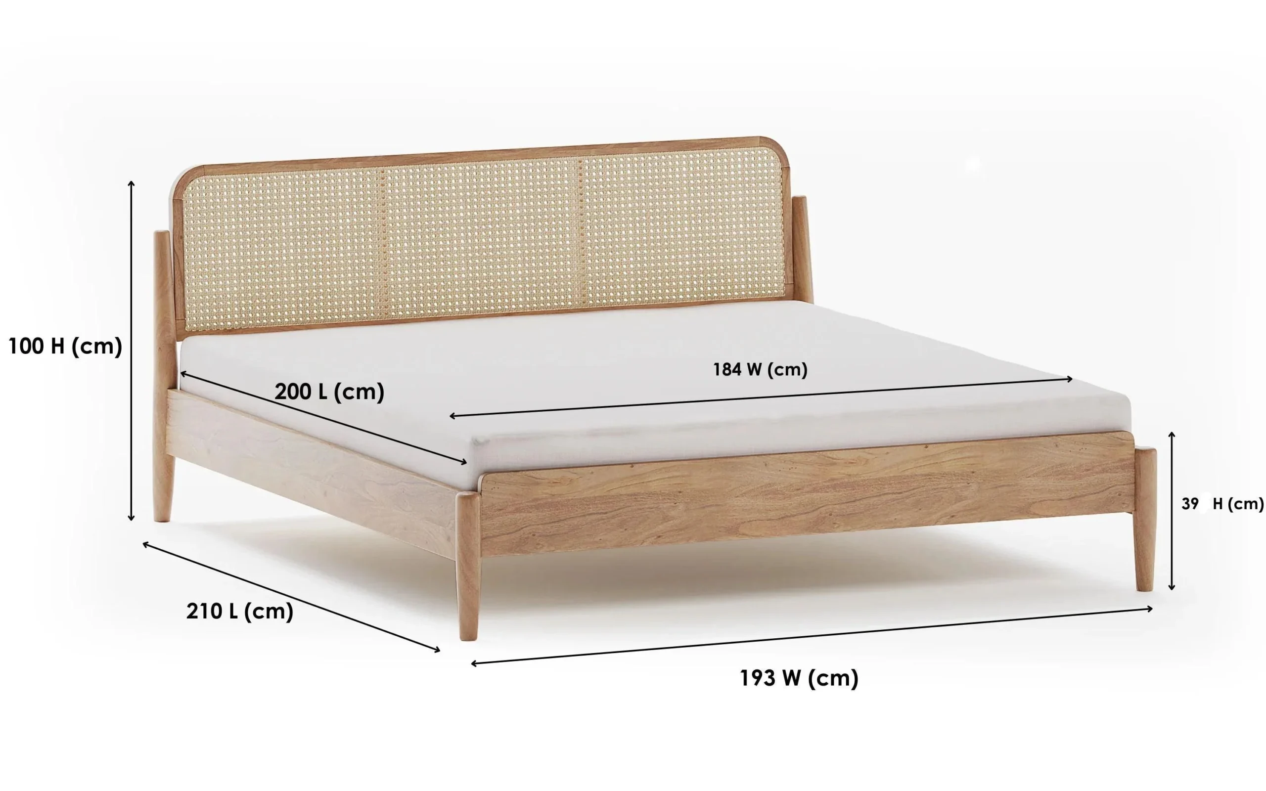 Buy Rattan Cane Bed made from teak wood & cane. Elegant brown finish, available in king & queen sizes. Perfect blend of style & comfort. Buy Rattan Cane Bed made from teak wood & cane. Elegant brown finish, available in king & queen sizes. Perfect blend of style & comfort.