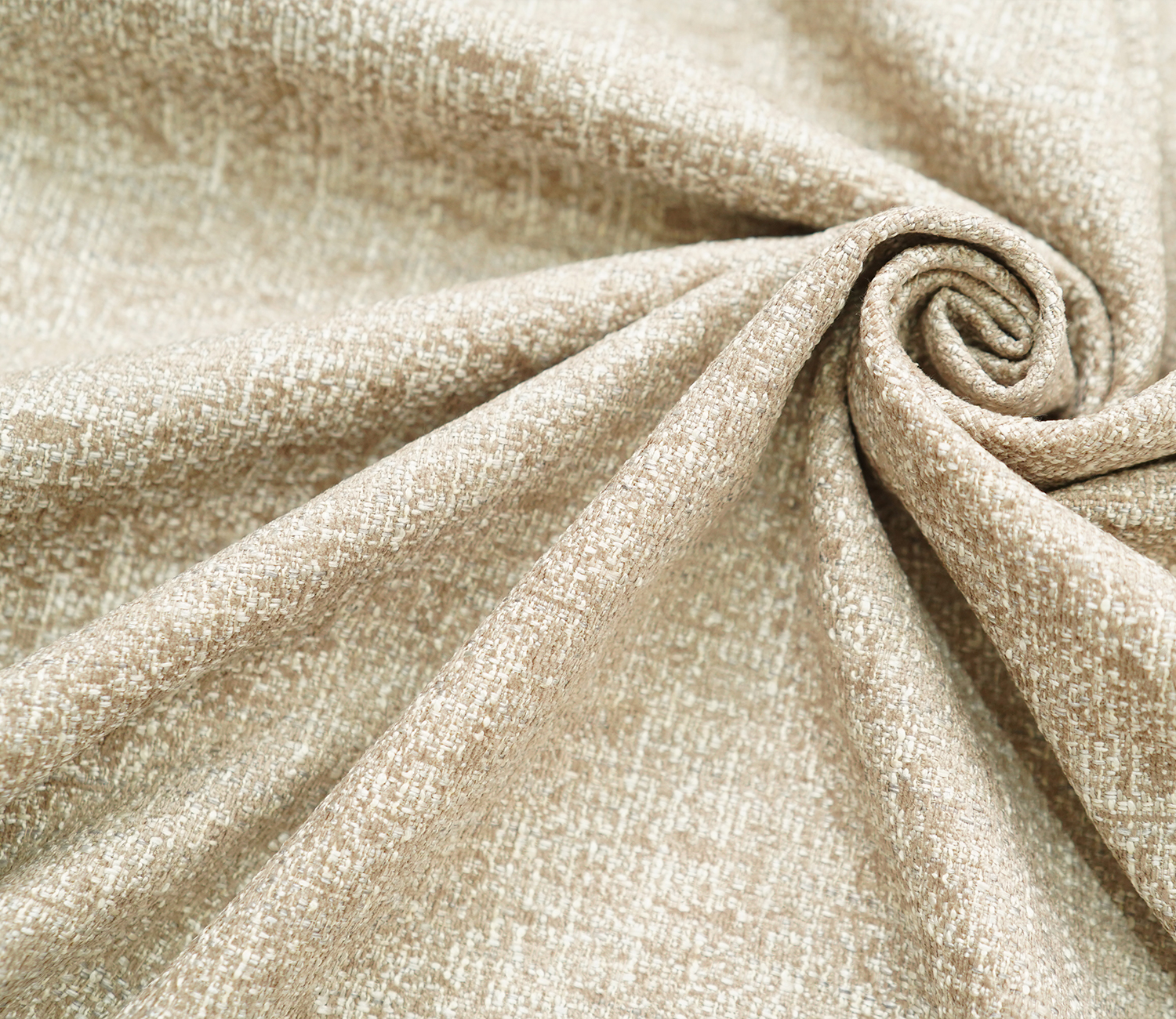 Sofa Cum Bed with solid wood frame, cane weaving, brown finish, and premium upholstery in sofa and bed position