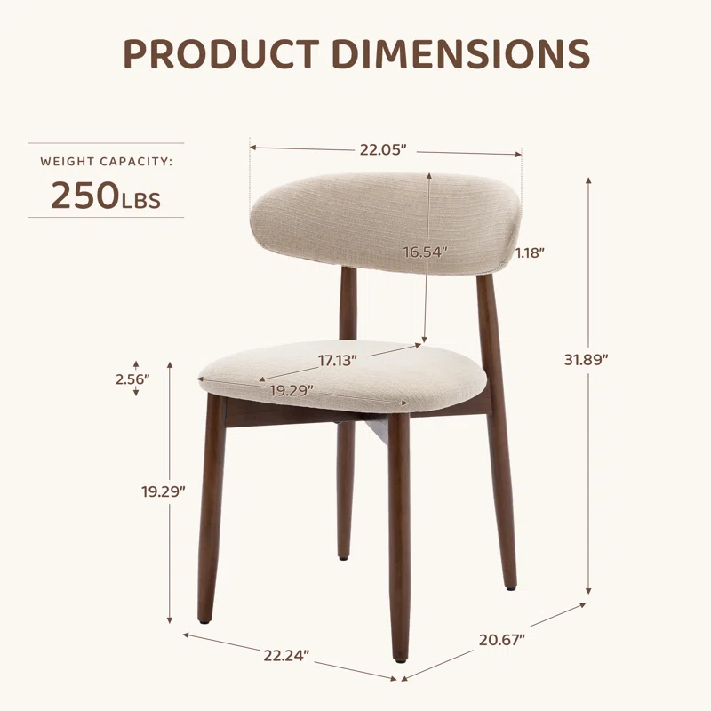 Dining room chairs teak wood side chair set of two with curved back Dining room chairs teak wood side chair set of two with curved back