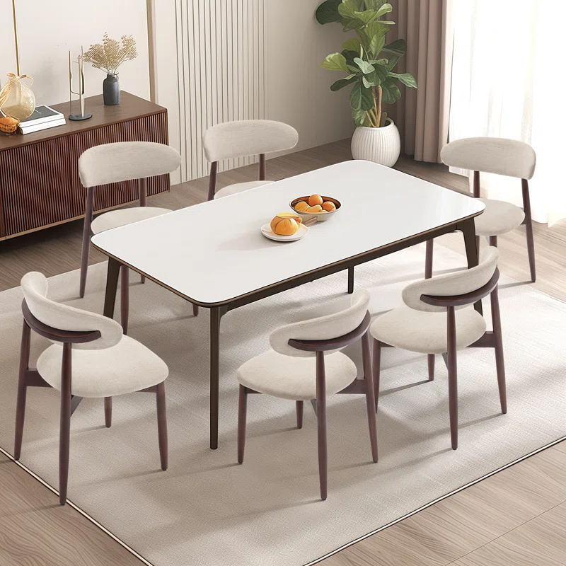 Dining room chairs teak wood side chair set of two with curved back Dining room chairs teak wood side chair set of two with curved back