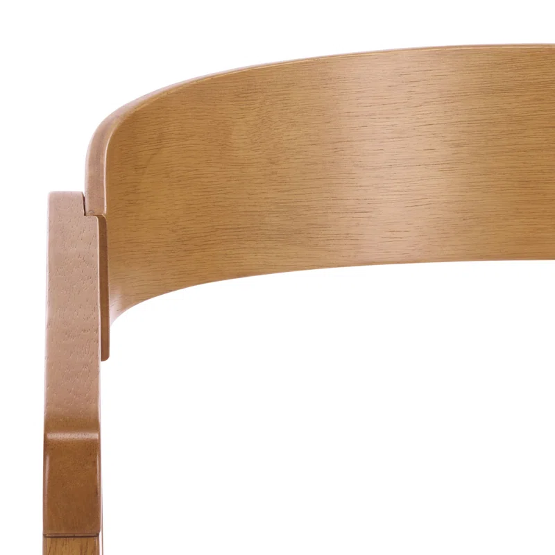 Dining chair with white upholstered seat and solid wood frame Dining chair with white upholstered seat and solid wood frame