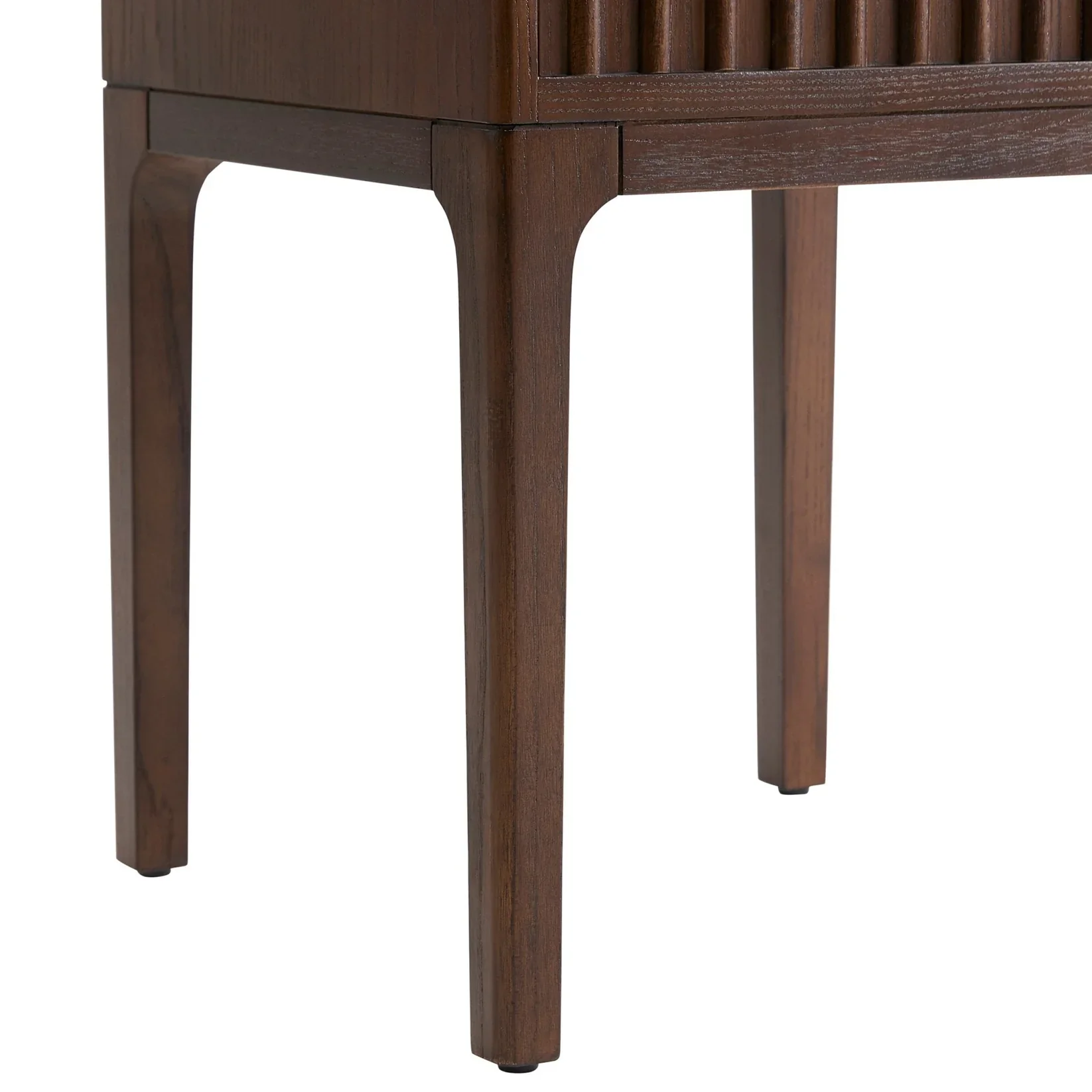 Aarav bed side table in solid teak wood with natural brown finish Aarav bed side table in solid teak wood with natural brown finish