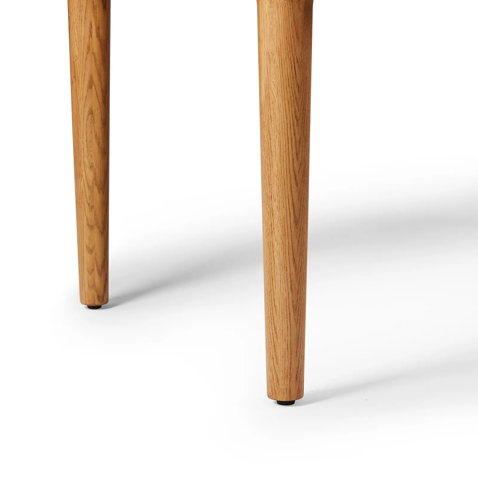 Classic dining table in teak wood with natural finish