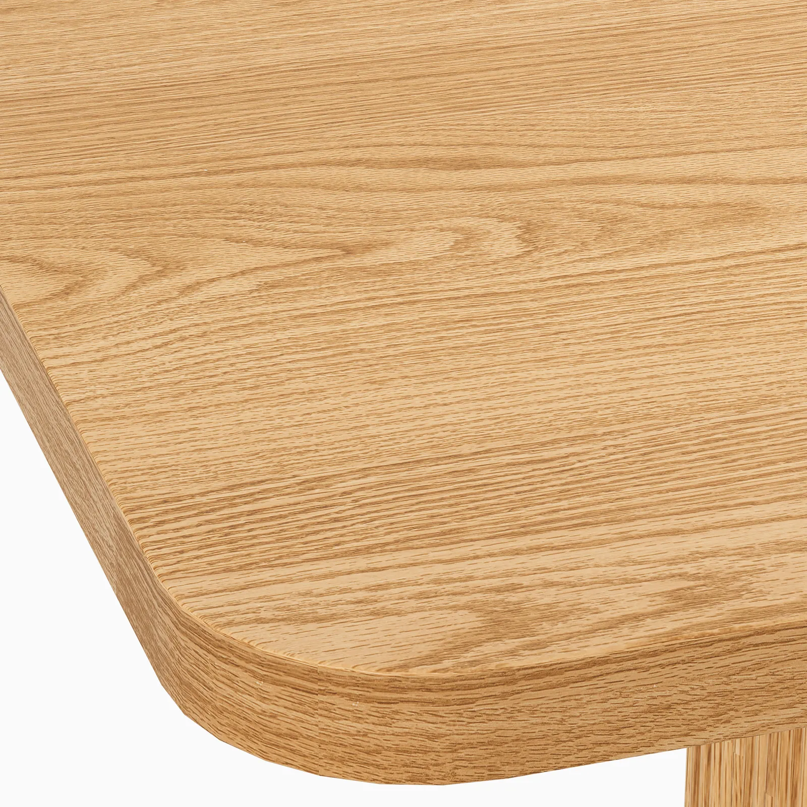 Premium dining table in teak wood with natural finish Premium dining table in teak wood with natural finish