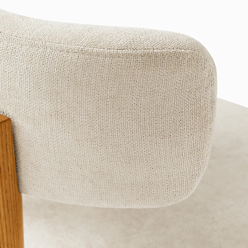 Oatley dining chair in teak wood with natural finish Oatley dining chair in teak wood with natural finish