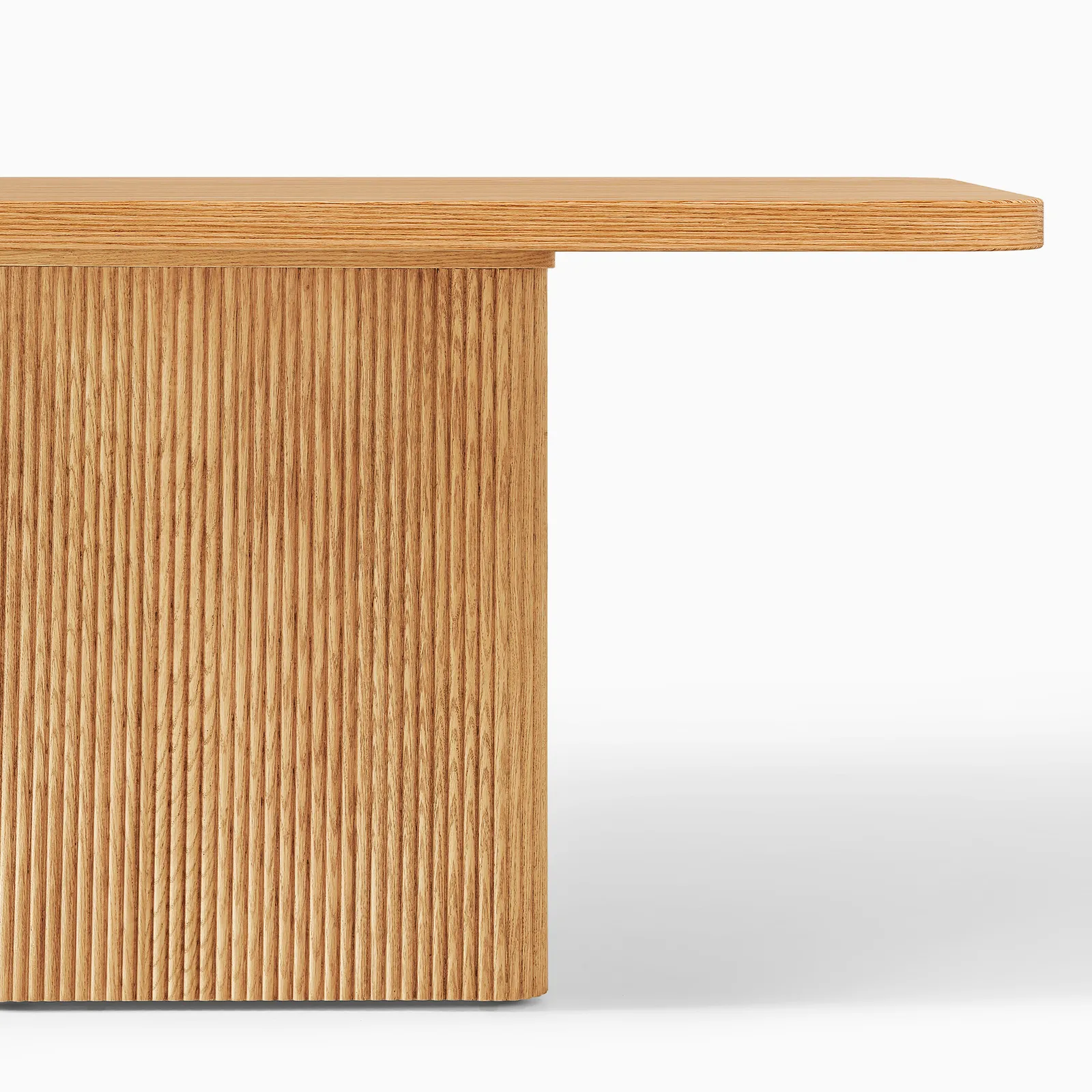 Premium dining table in teak wood with natural finish Premium dining table in teak wood with natural finish