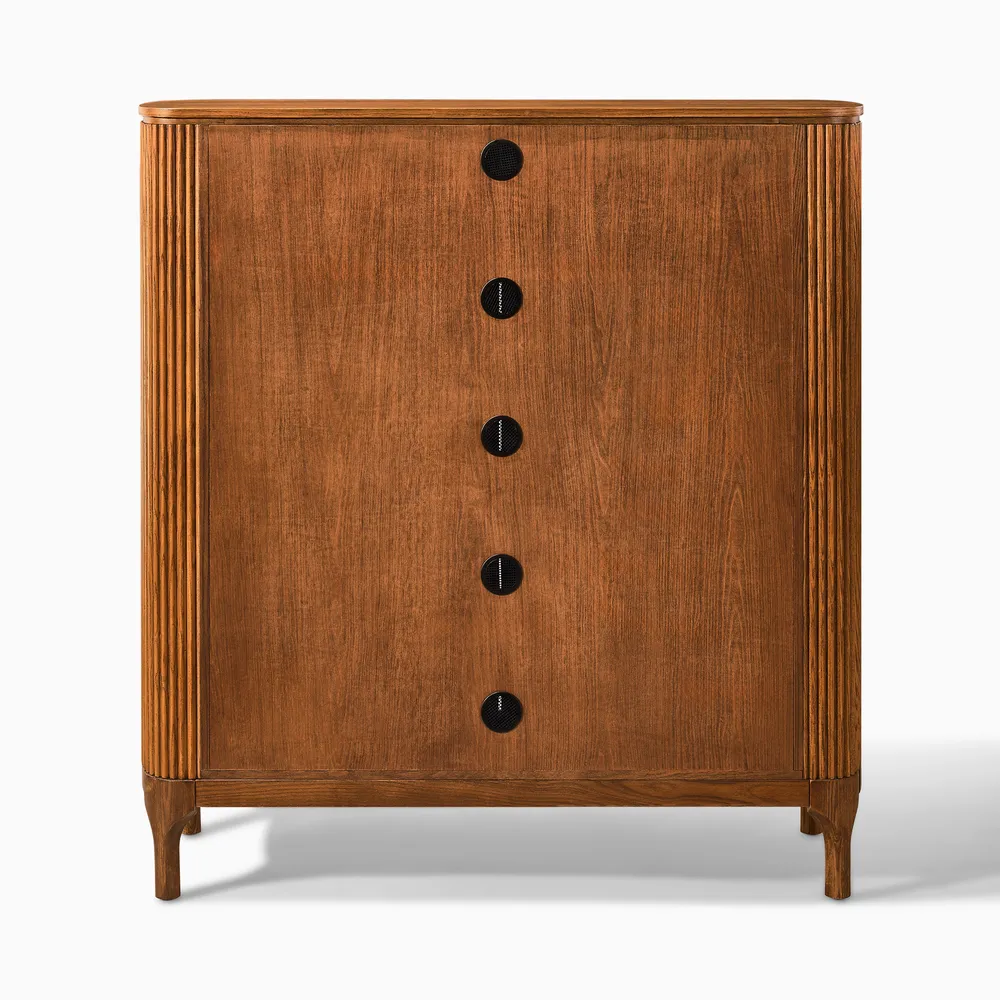 Royal shoe storage in teak wood with upholstered top Royal shoe storage in teak wood with upholstered top