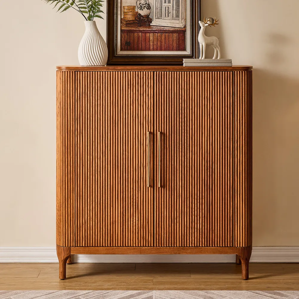 Royal shoe storage in teak wood with upholstered top