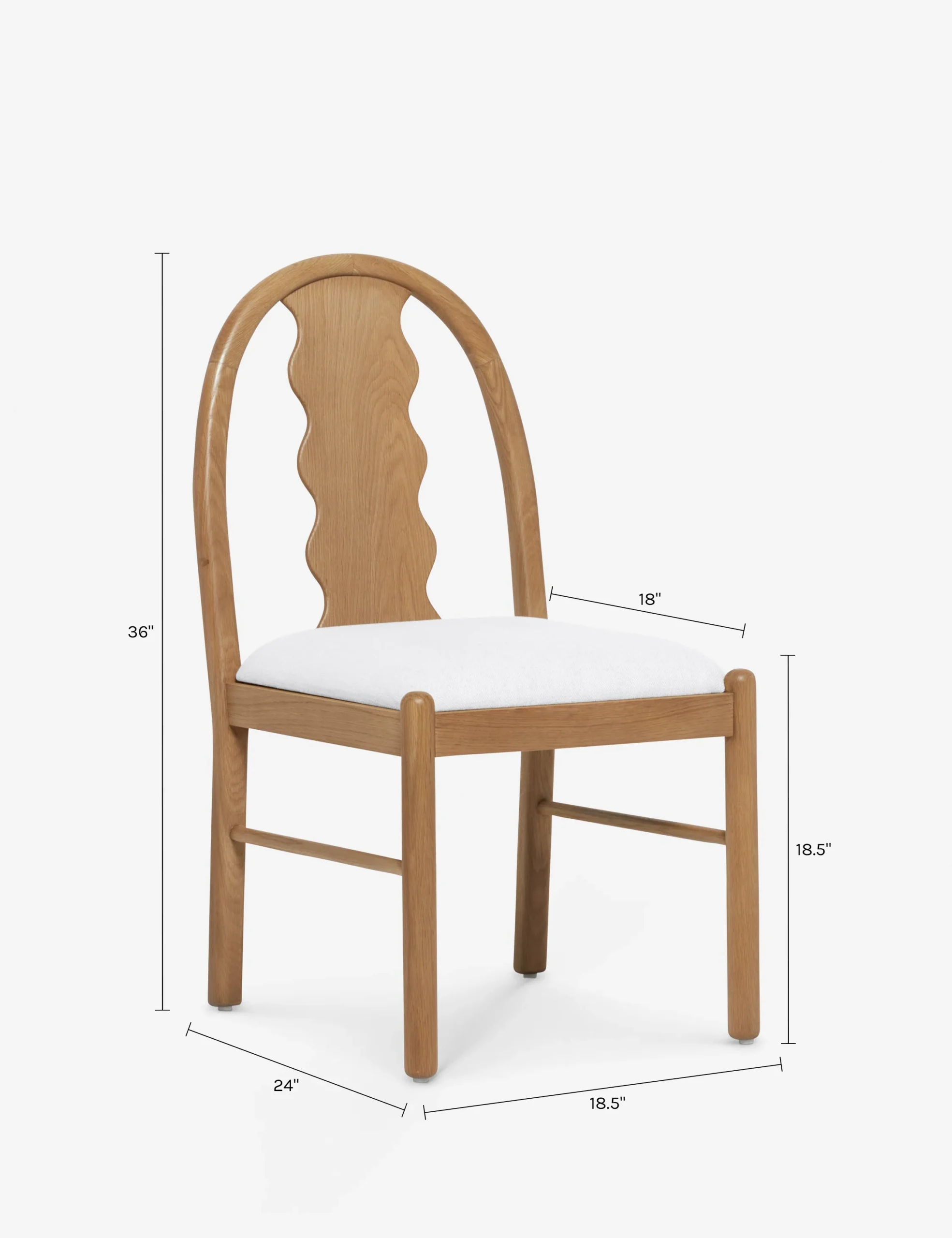 Elara dining set in solid teak wood with natural finish