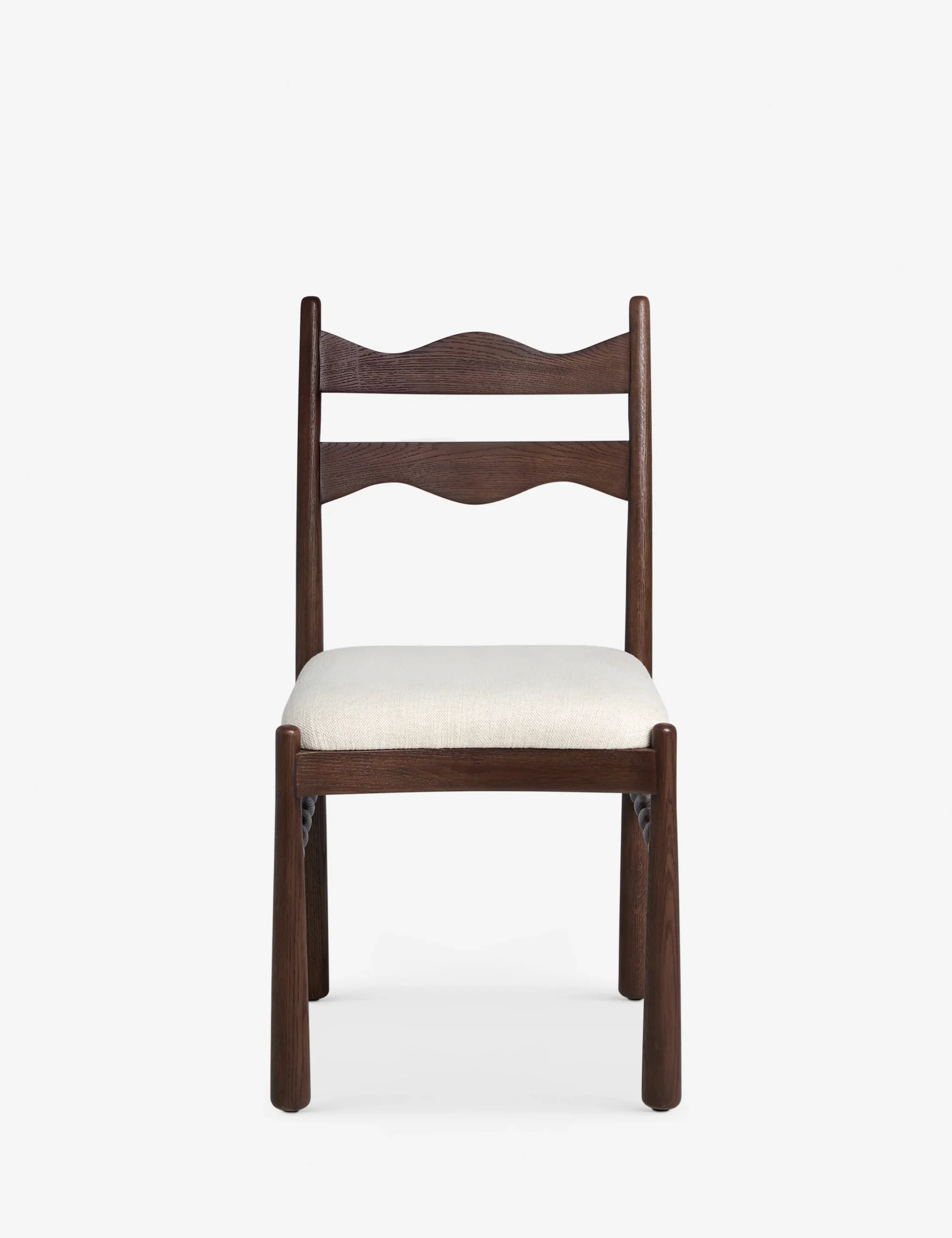 Rova dining set in teak wood with black finish