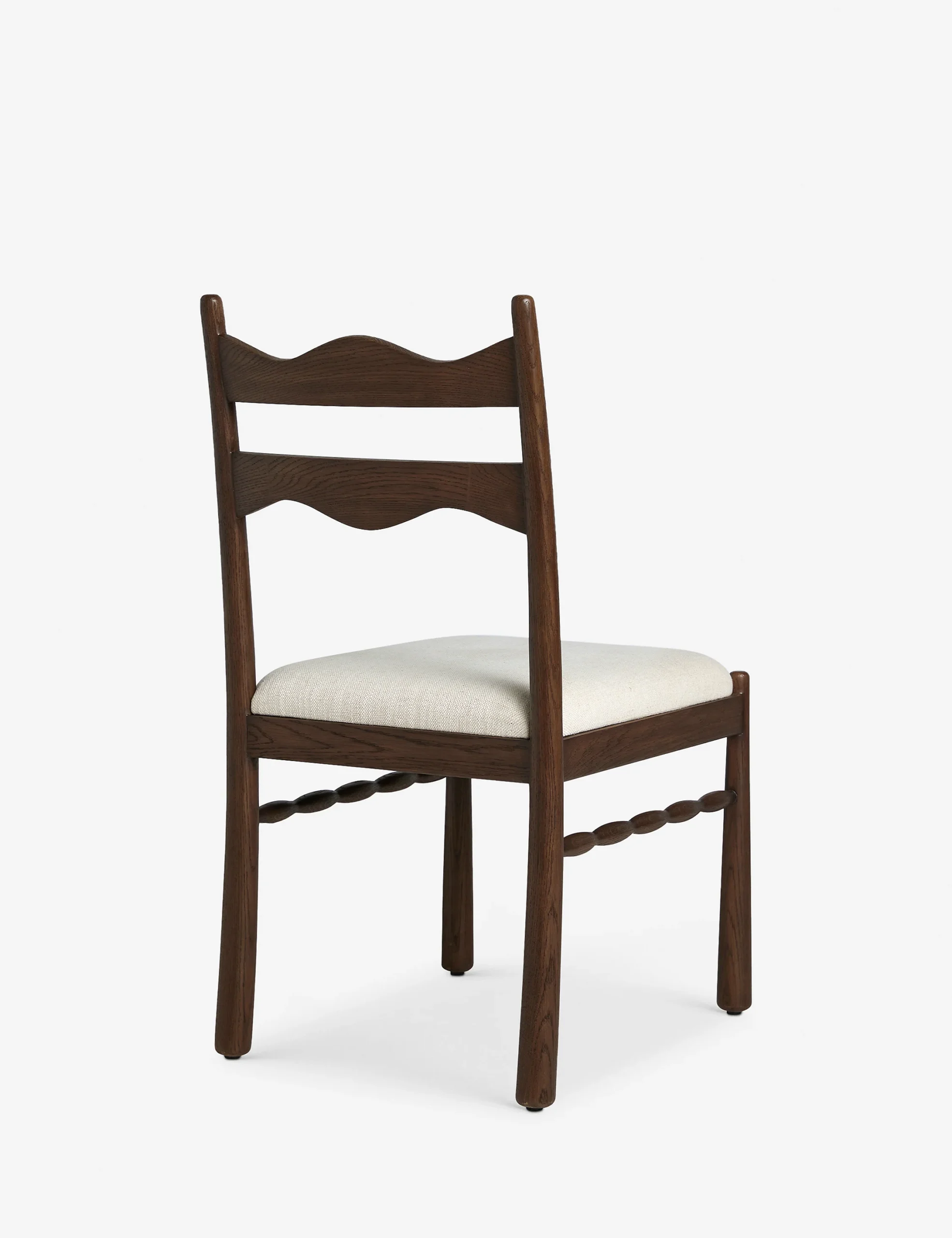 Rova dining set in teak wood with black finish